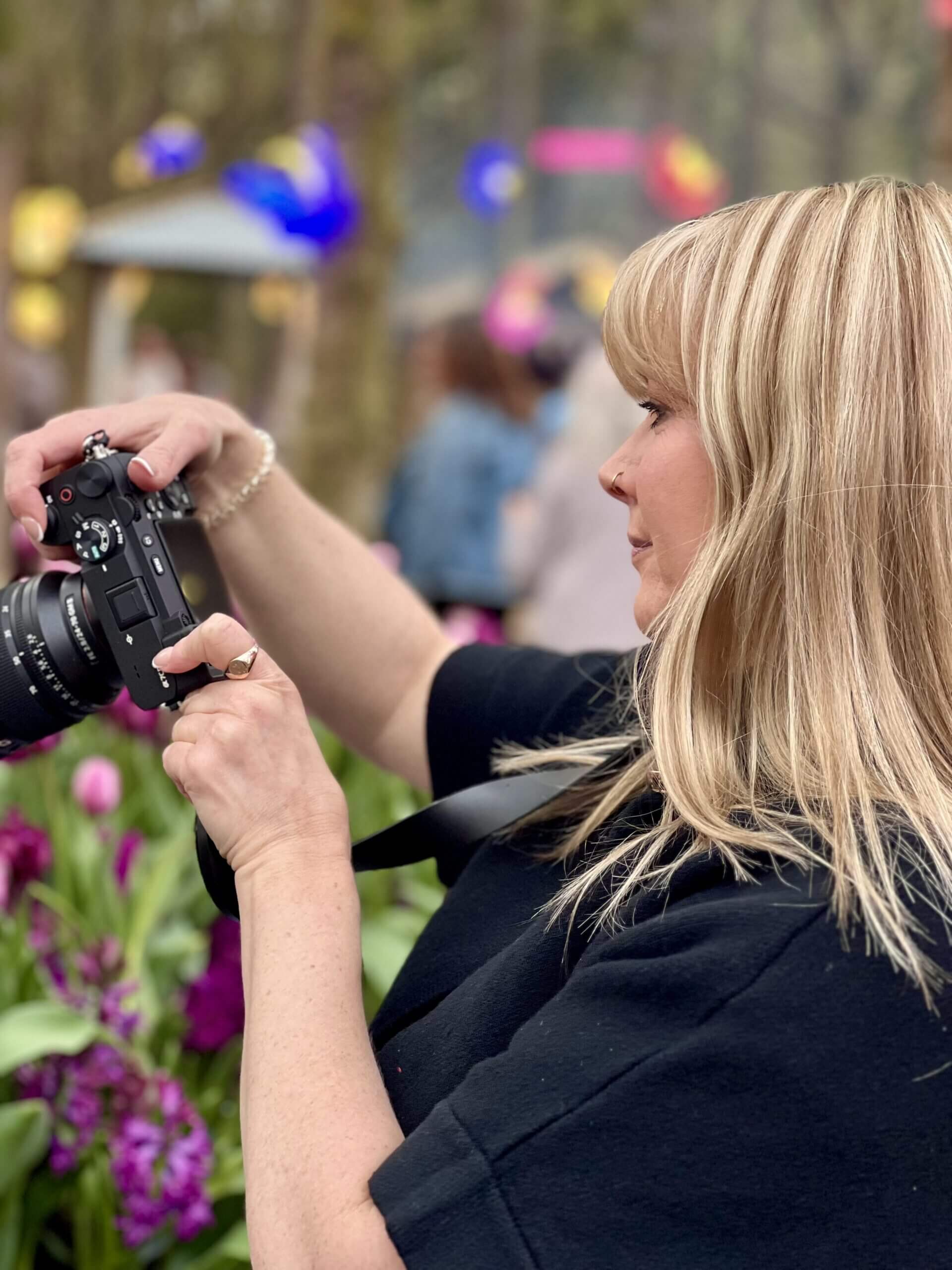 Becky Stone ADHD and Eating Disorder Therapist at Work in Canterbury Becky Stone, neurodivergent therapist and business owner, working at her desk supporting ADHD, eating disorder, and trauma recovery clients